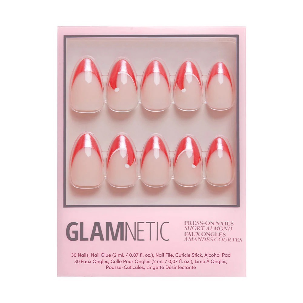 2 for $24 - Glamnetic Press On Nails - Mrs. Claus